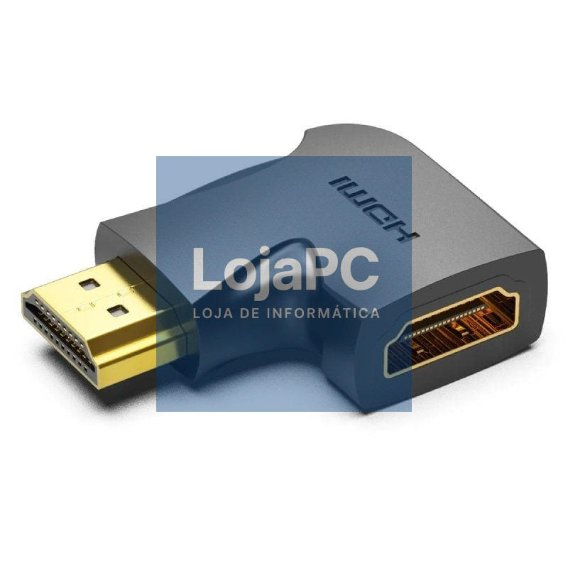 Adaptador HDMI 4K 270º Vention AIQB0/ HDMI Macho - HDMI Fêmea