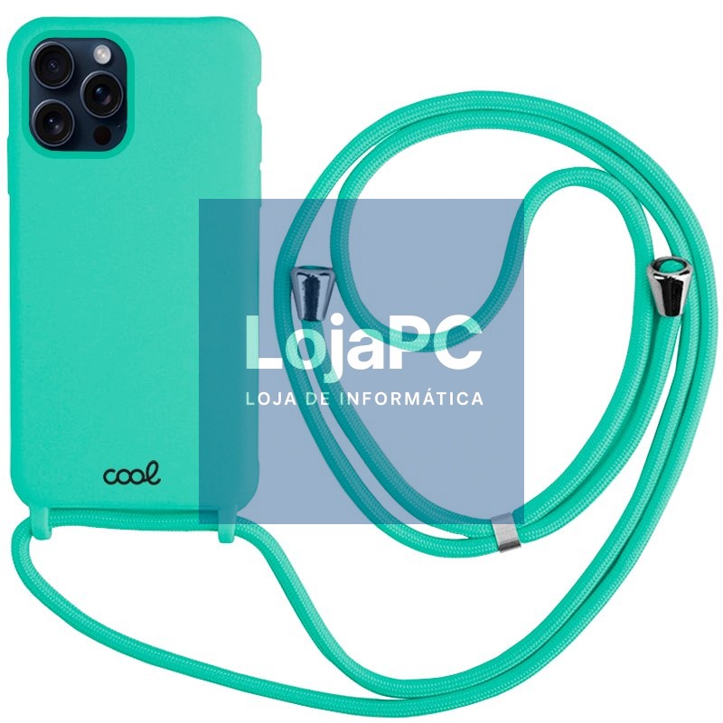 COOL Case for iPhone 15 Pro Cord Smooth Mint