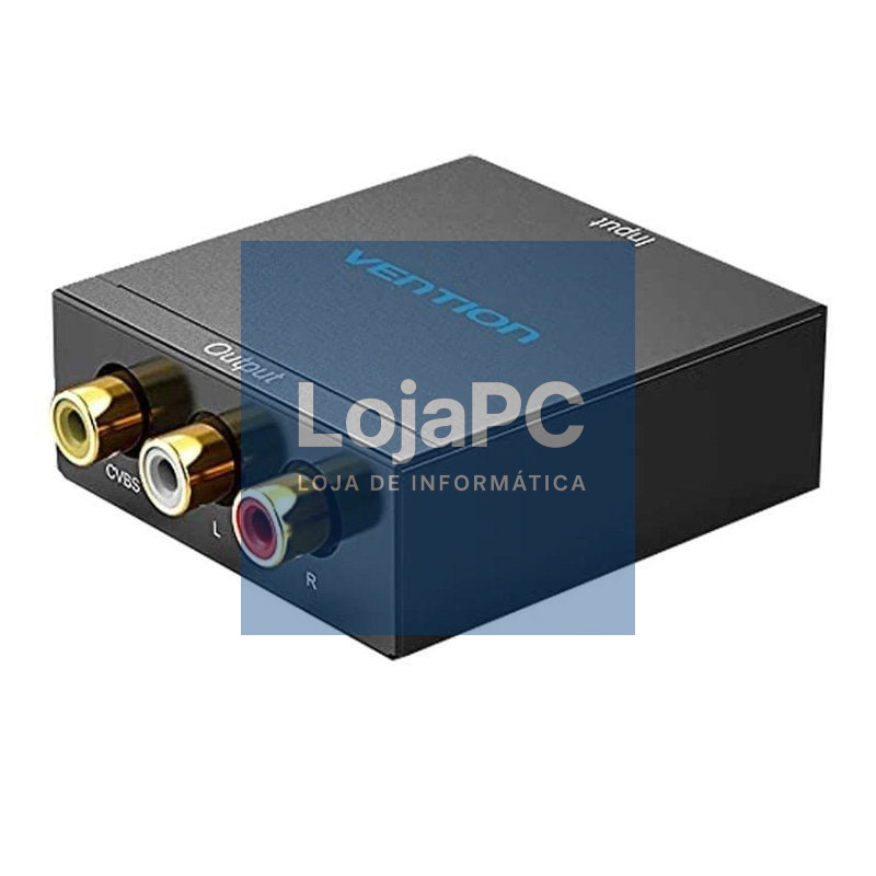 Convertidor HDMI a RCA Vention AEEB0/ HDMI Fêmea - RCA Fêmea - MiniUSB Fêmea