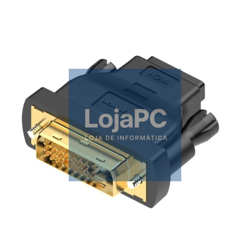 Adaptador Vention ECDB0/ DVI Macho - HDMI Fêmea