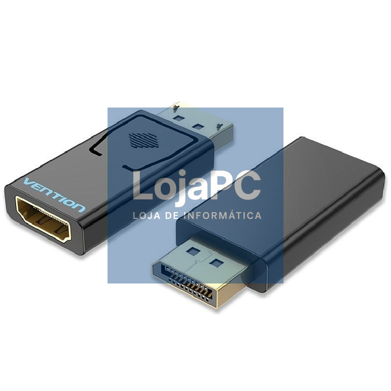 Adaptador Vention HBKB0/ DisplayPort Macho - HDMI Fêmea