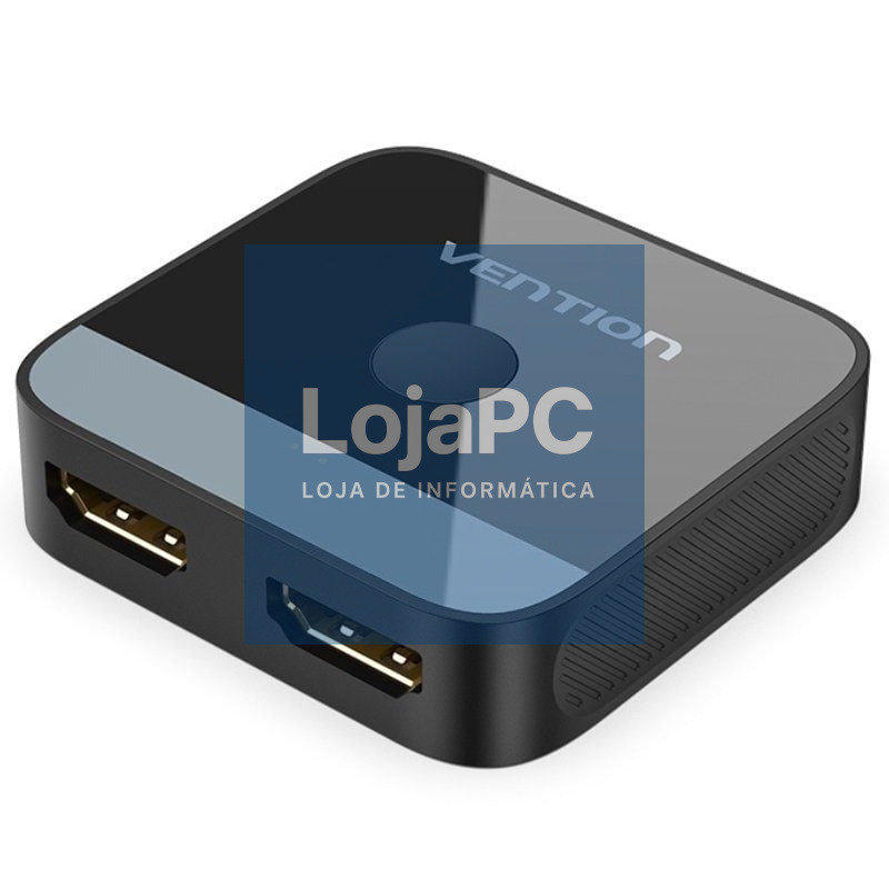Switch Comutador 4K HDMI 2.0 Bidireccional Vention AKOB0 HDMI Fêmea - 2x HDMI Fêmea