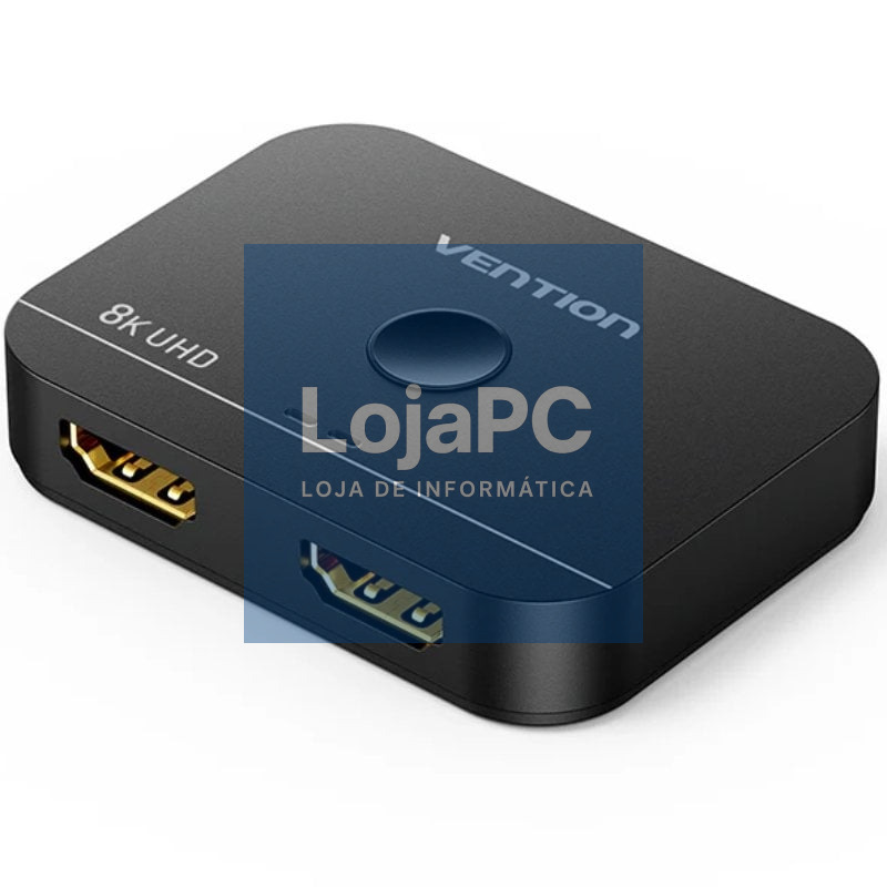 Switch Comutador 8K HDMI 2.1 Bidireccional Vention AKPB0 HDMI Fêmea/USB-C Fêmea - 2x HDMI Fêmea
