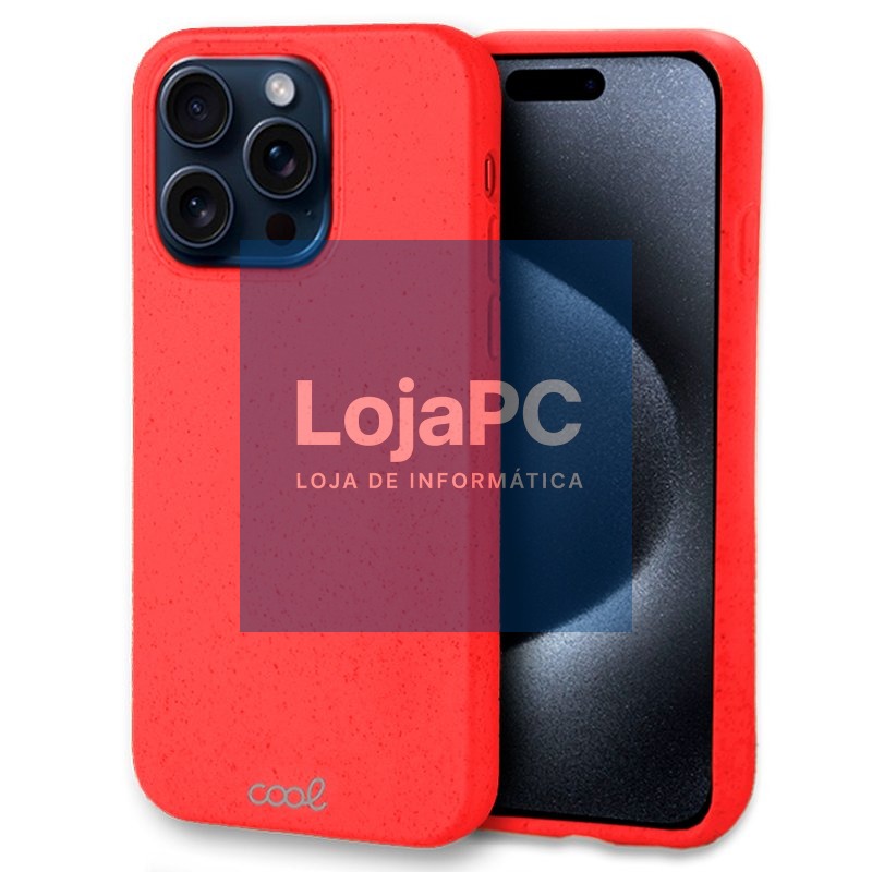 COOL Case for iPhone 15 Pro Eco Biodegradable Red