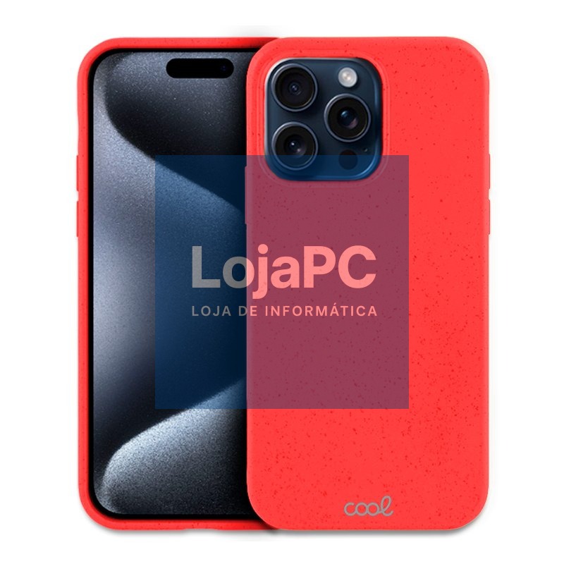 COOL Case for iPhone 15 Pro Eco Biodegradable Red — imagem 3