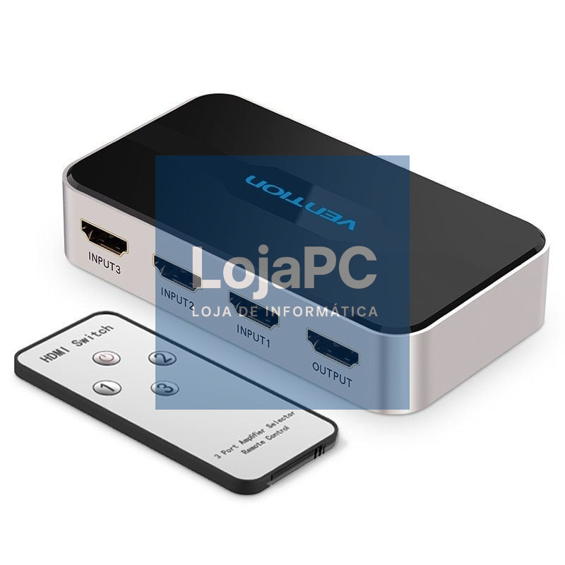 Duplicador HDMI Vention AFFH0/ 4x HDMI Fêmea - HDMI Macho