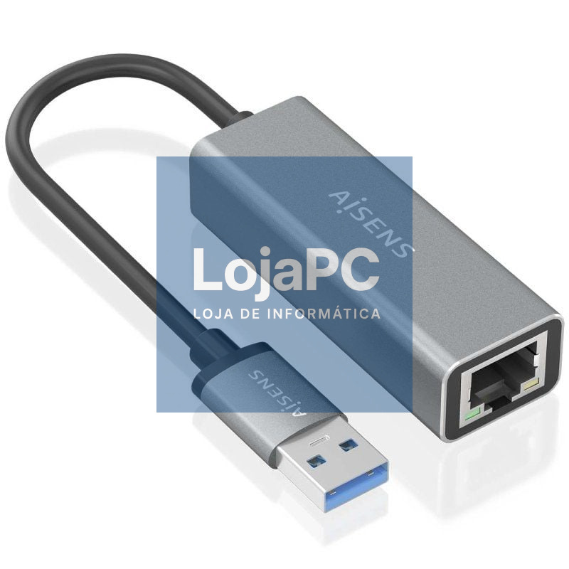 Adaptador USB 3.0 - RJ45 Aisens A106-0897/ 1000Mbps