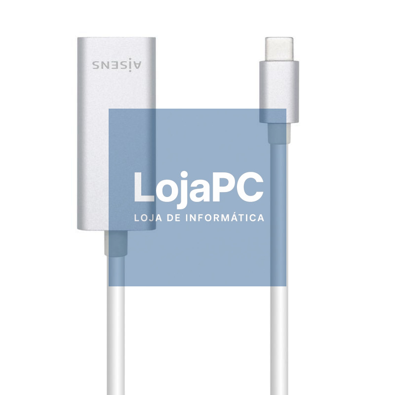 Adaptador USB Tipo-C - RJ45 Aisens A109-0505/ 1000Mbps