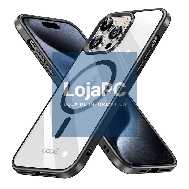 COOL Case for iPhone 15 Pro Magnetic Black Edge — imagem 3