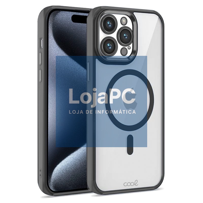 COOL Case for iPhone 15 Pro Magnetic Black Edge