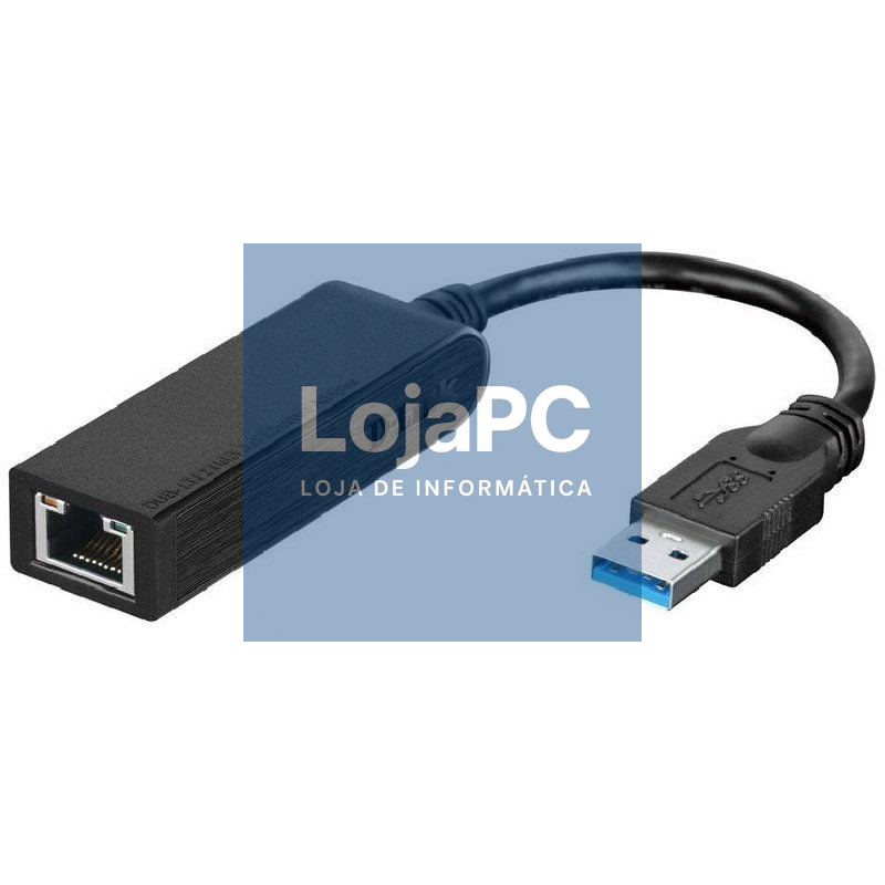Adaptador USB 3.0 - RJ45 D-Link DUB-1312/ 1000Mbps