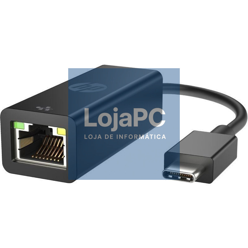 Adaptador USB Tipo-C - RJ45 HP 4Z527AA/ 1000Mbps