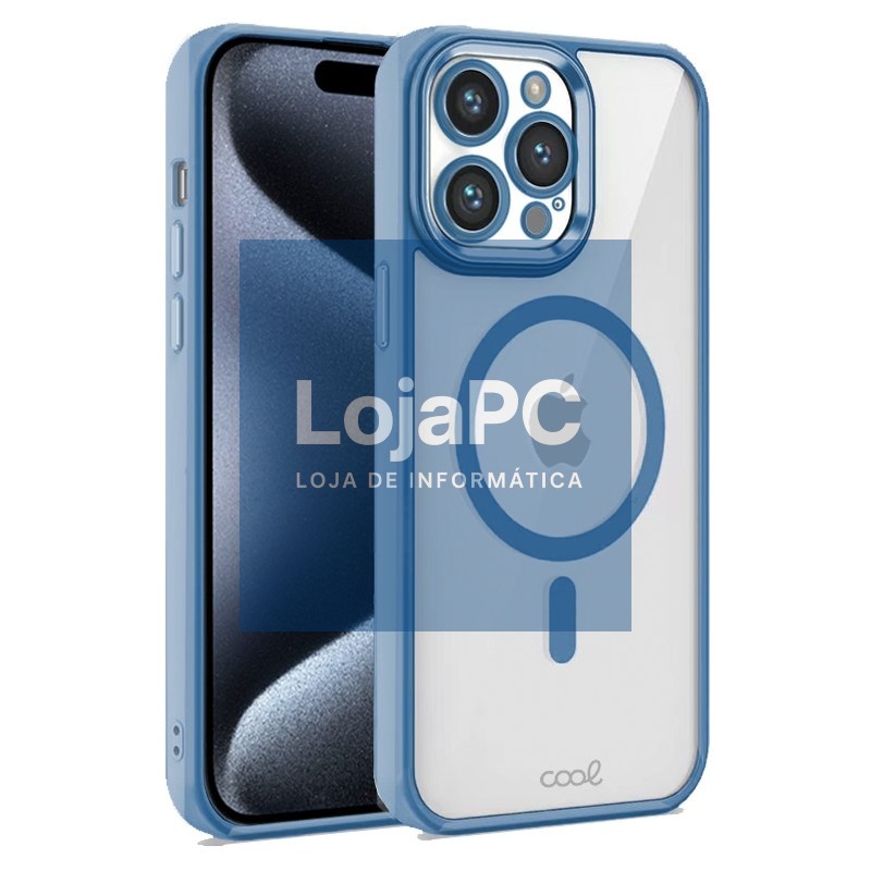 COOL Case for iPhone 15 Pro Magnetic Blue Sky Edge