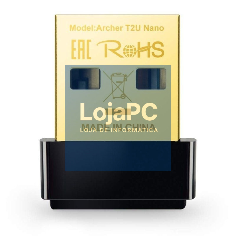 Adaptador USB - WiFi TP-Link Archer T2U Nano/ 600Mbps