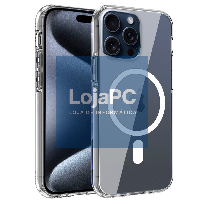 COOL Case for iPhone 15 Pro Magnetic Transparent