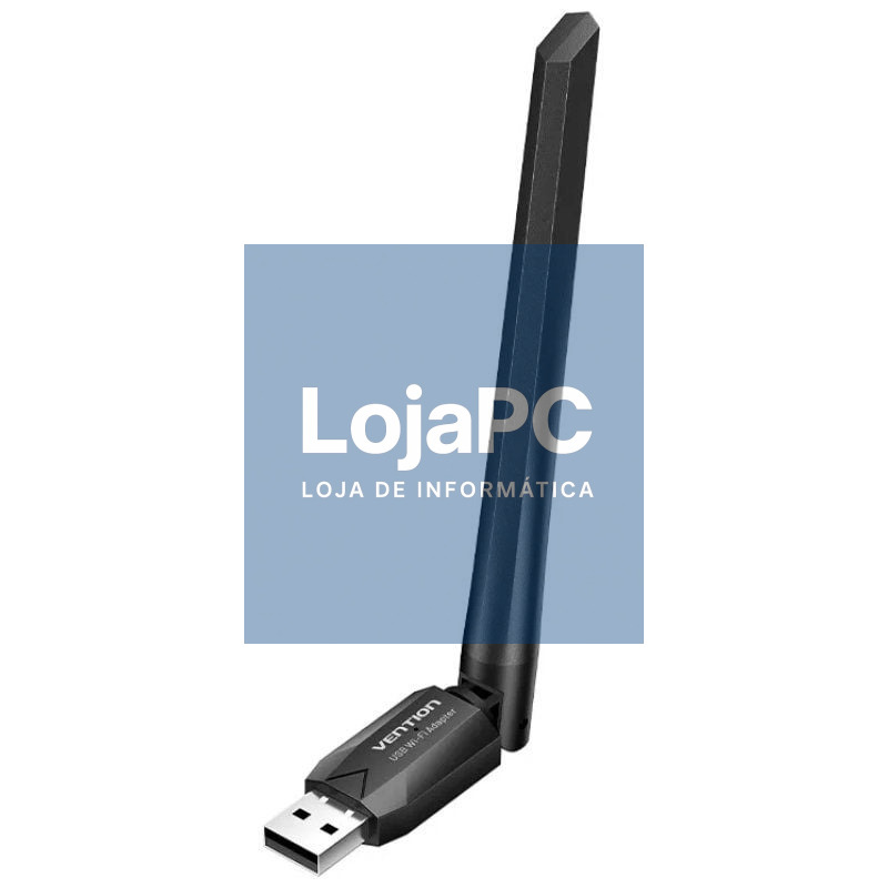 Adaptador USB - WiFi Vention KDUB0/ 650Mbps/ inclui Drivers