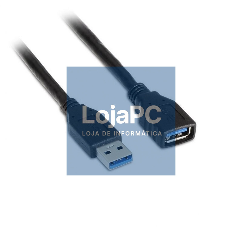 Cabo Extensão USB 3.0 Aisens A105-0042/ USB Macho - USB Fêmea/ até 9W/ 625Mbps/ 2m/ Preto