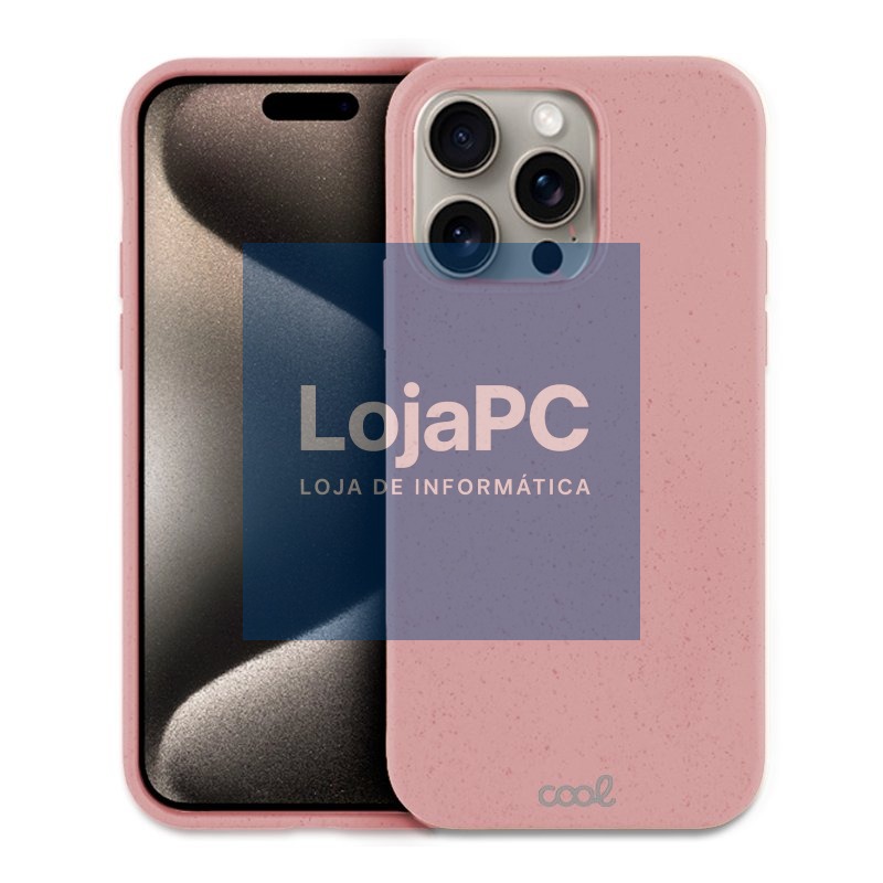 COOL Case for iPhone 15 Pro Max Eco Biodegradable Pink — imagem 3