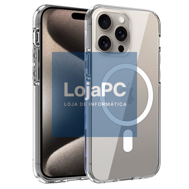 COOL Case for iPhone 15 Pro Max Magnetic Transparent