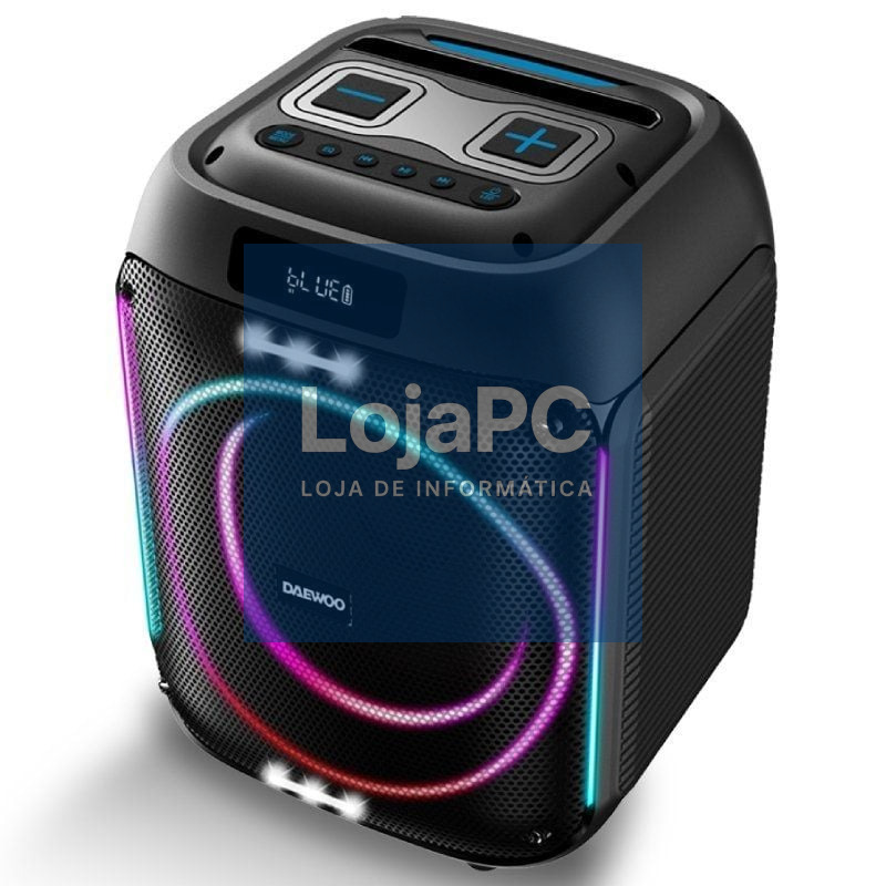 Coluna com Bluetooth Daewoo Party Speaker DW3009/ 40W/ 2.1