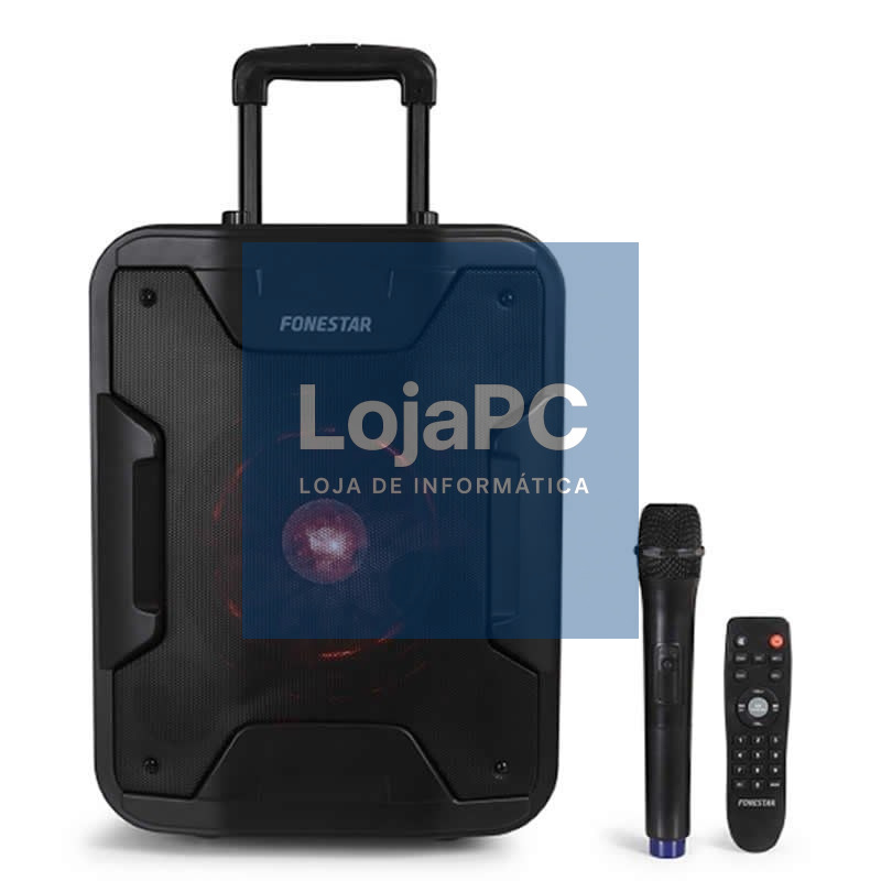 Coluna Portable com Bluetooth Fonestar California/ 200W