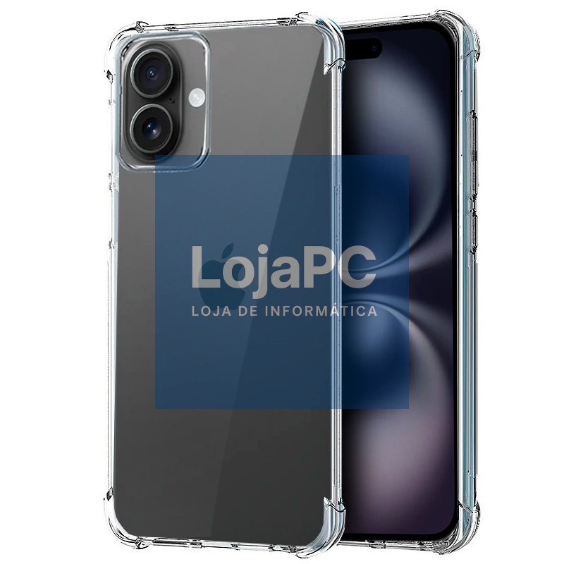COOL Case for iPhone 16 AntiShock Transparent