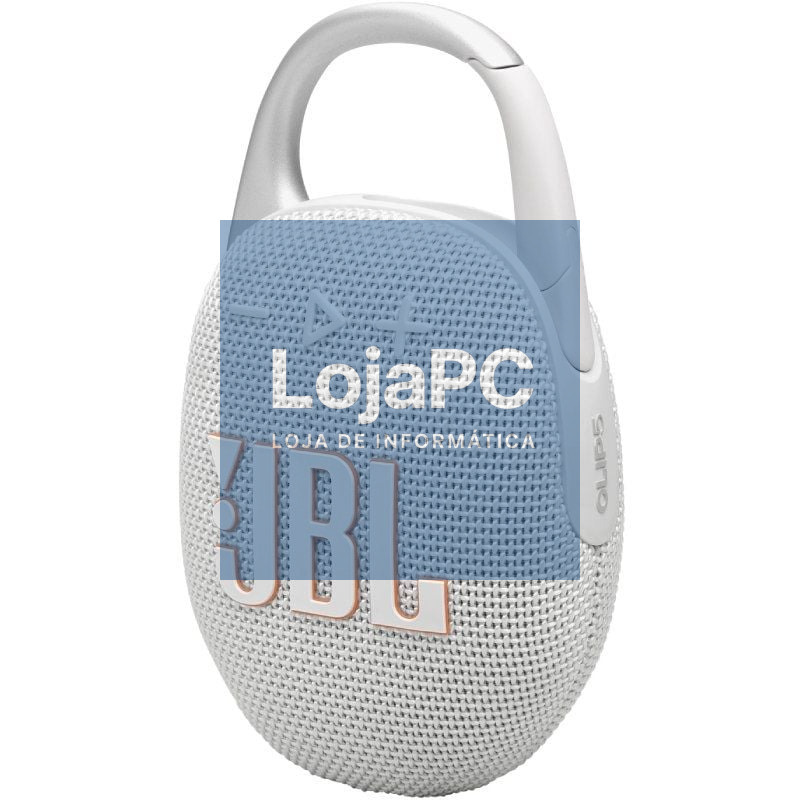 Coluna com Bluetooth JBL Clip 5/ 7W/ 1.0/ Branco