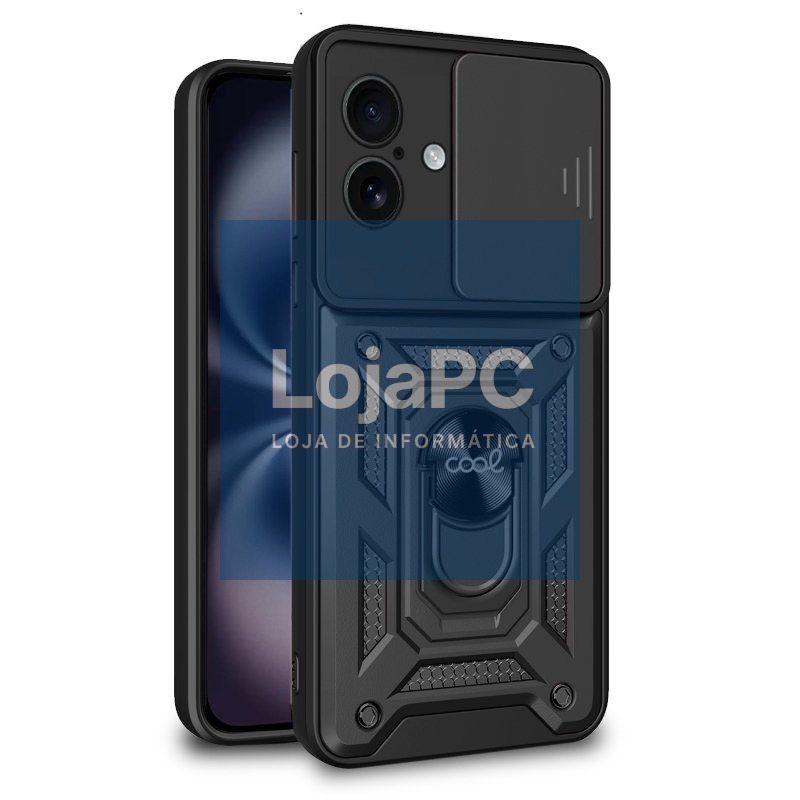 COOL Case for iPhone 16 Hard Ring Black