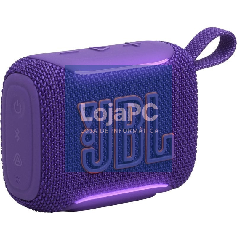 Coluna com Bluetooth JBL GO 5/ 4.8W/ 1.0/ Púrpura
