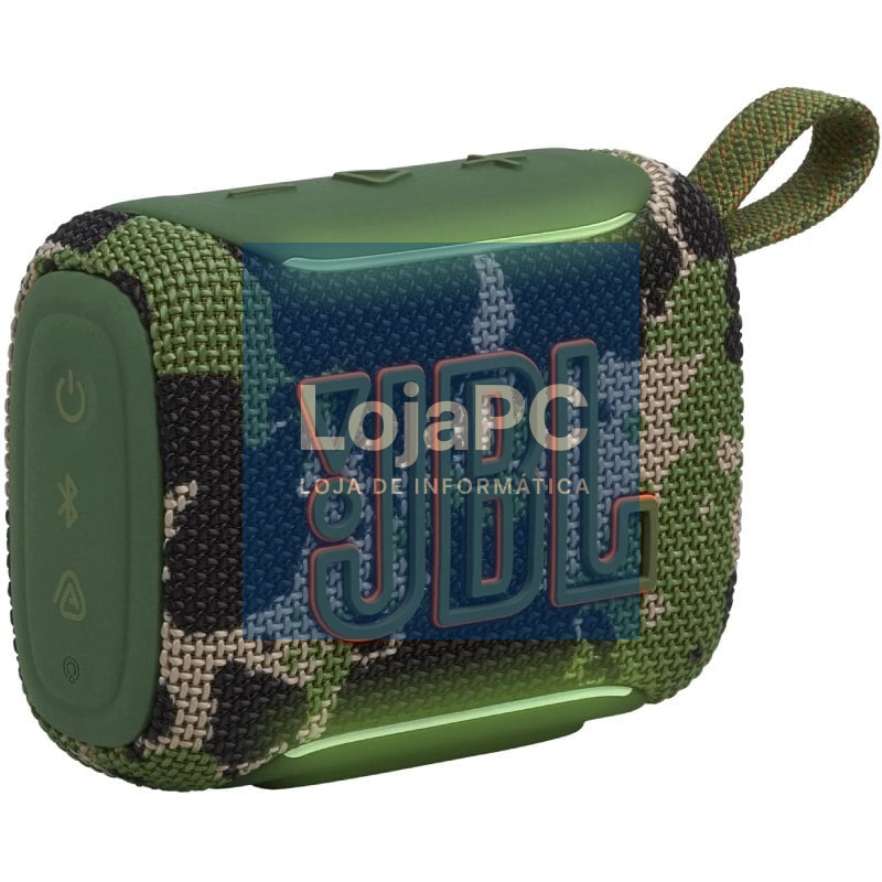 Coluna com Bluetooth JBL GO 5/ 4.8W/ 1.0/ Squad