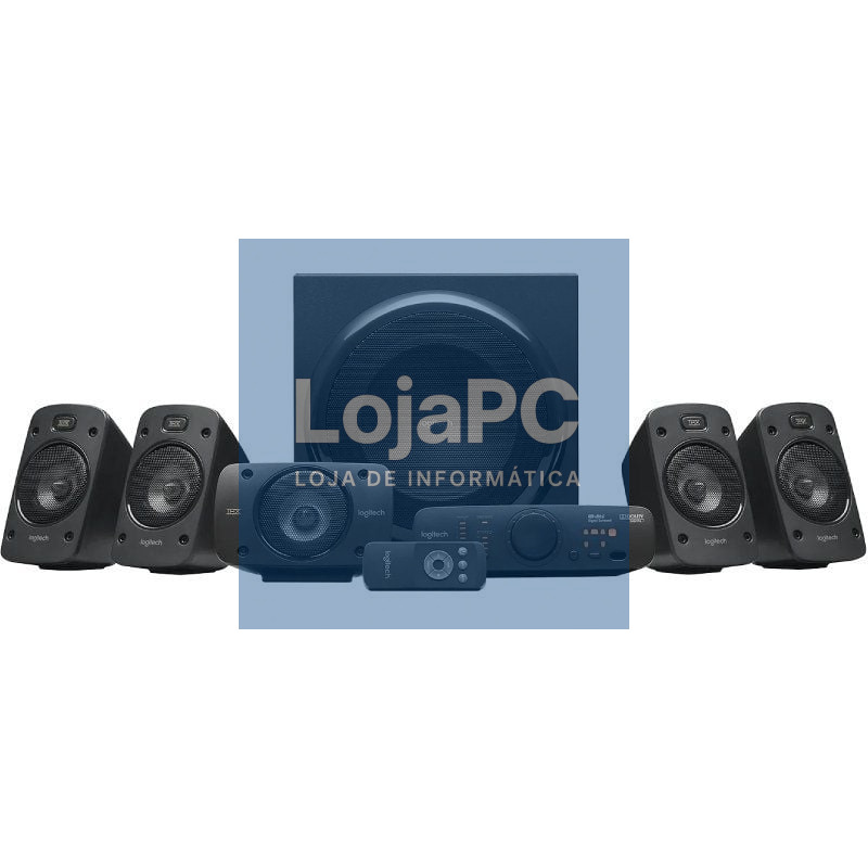 Colunas Logitech Z906/ 1000W/ 5.1