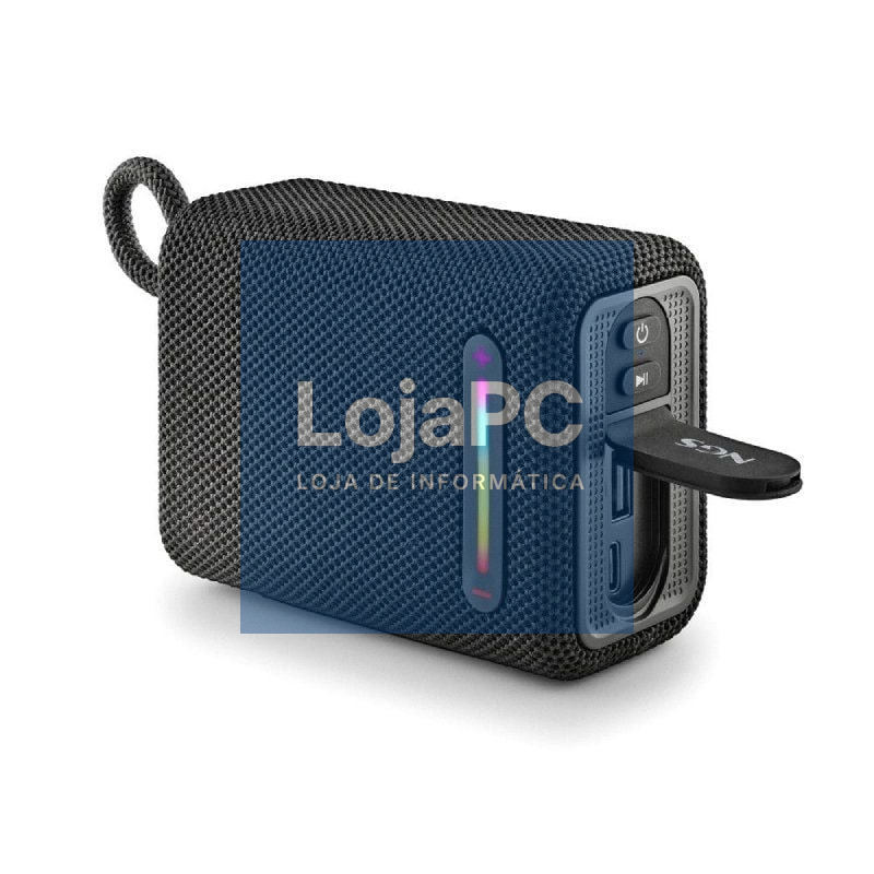 Coluna com Bluetooth NGS Roller Furia 1/ 15W/ 2.0/ Preto