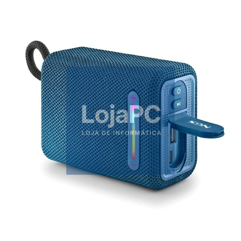 Coluna com Bluetooth NGS Roller Furia 1/ 15W/ 2.0/ Azul