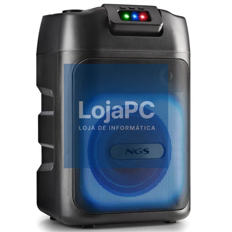 Coluna Portable com Bluetooth NGS Wild Club/ 80W