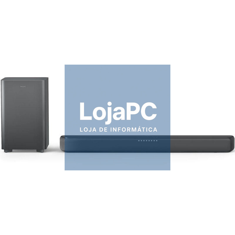 Barra de Som com Bluetooth Philips TAB5309/10/ 240W/ 2.1/ Preta