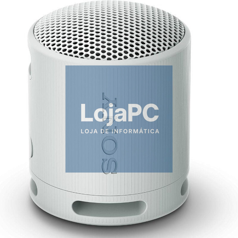 Coluna Portable com Bluetooth Sony XB100/ 2.0/ Cinzento Claro