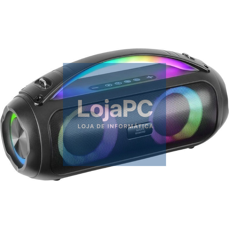 Coluna com Bluetooth Mars Gaming MS-PULSE/ 50W RMS/ 2.0/ Preto
