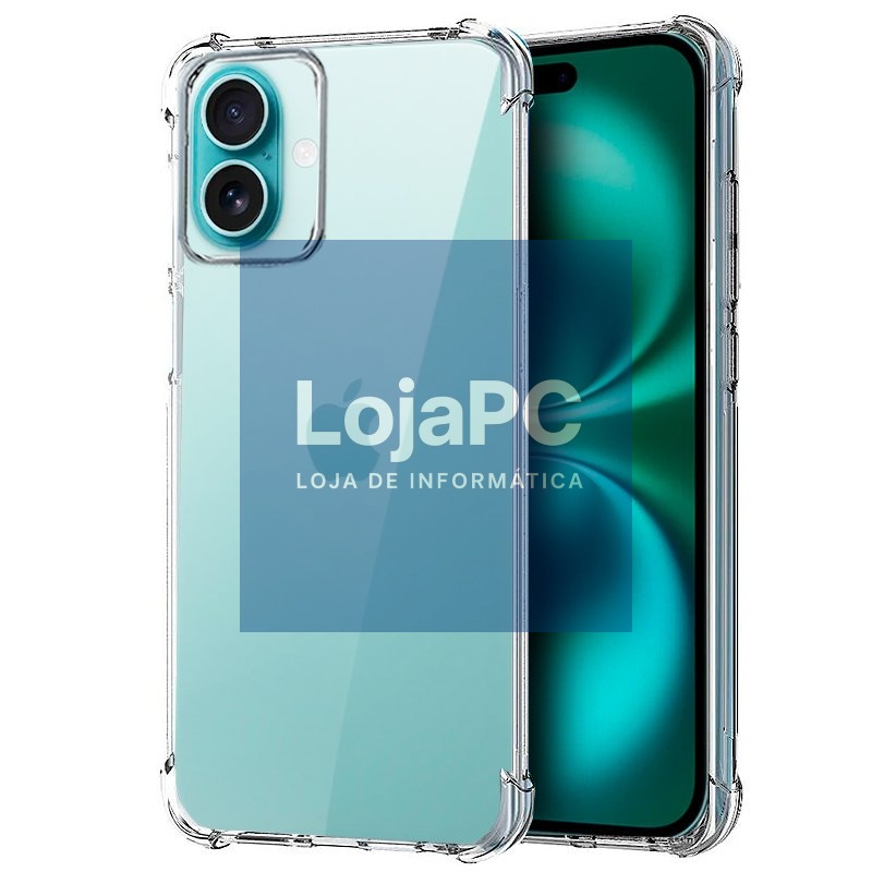COOL Case for iPhone 16 Plus AntiShock Transparent