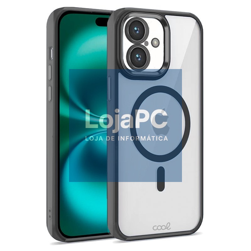 COOL Case for iPhone 16 Plus Magnetic Black Edge