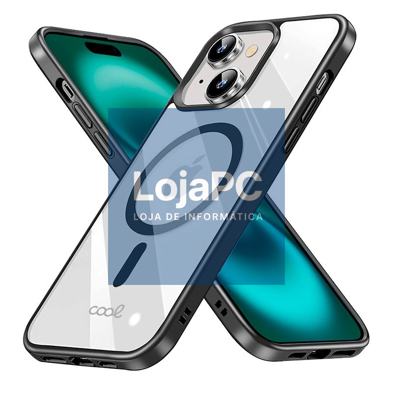 COOL Case for iPhone 16 Plus Magnetic Black Edge — imagem 3