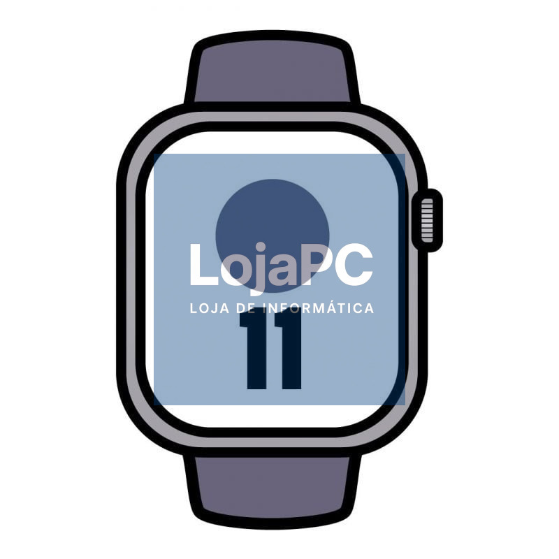 Apple Watch Series 11/ GPS/ 46mm/ Prateado/ Correia Desportiva Niebla Lila (M/L)