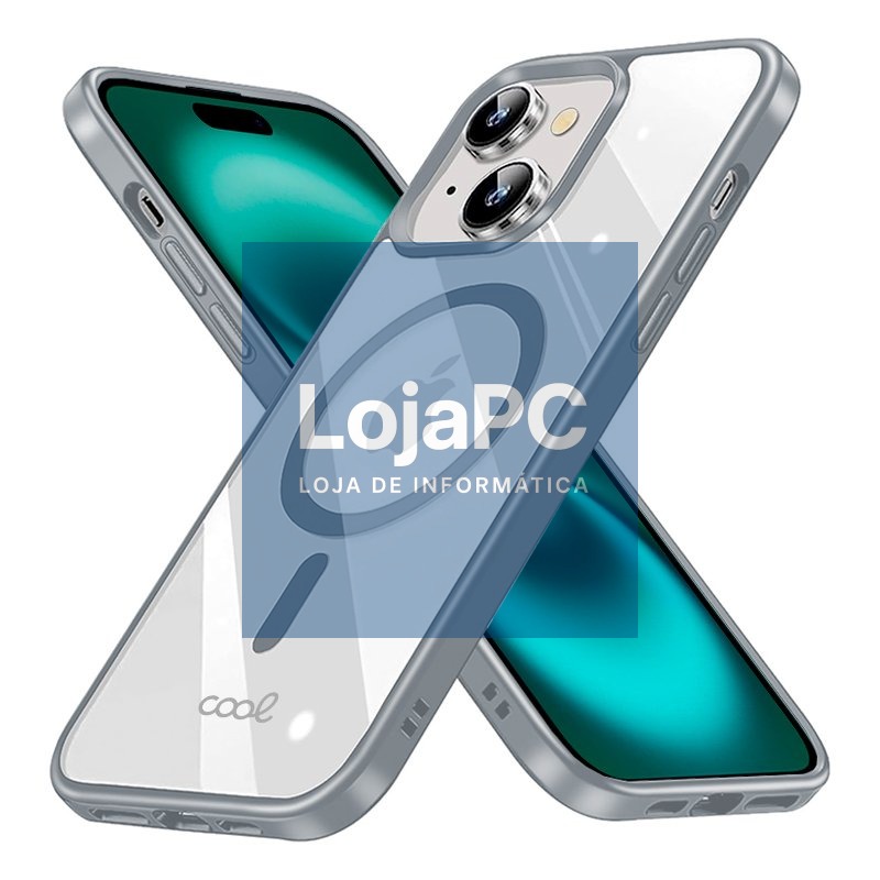 COOL Case for iPhone 16 Plus Magnetic Silver Edge — imagem 4