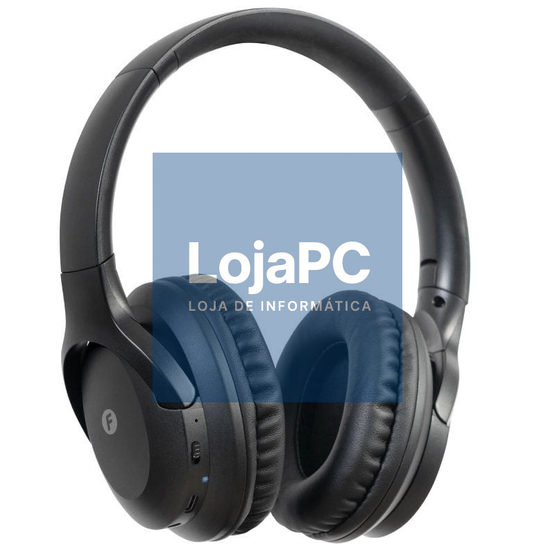 Auscultadores Sem Fios Fonestar AURIS-BT/ com Microfone/ Bluetooth/ Pretos