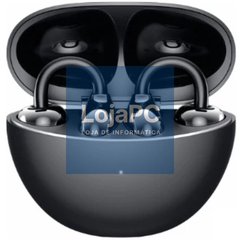 Auscultadores Bluetooth Honor Choice Earbuds Clip com estojo de carga/ Autonomia 7h/ Pretos
