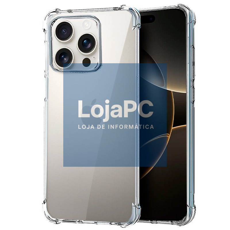 COOL Case for iPhone 16 Pro AntiShock Transparent