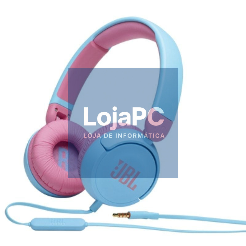 Auscultadores Infantiles JBL JR310/ com Microfone/ Jack 3.5/ Azuis y Rosas