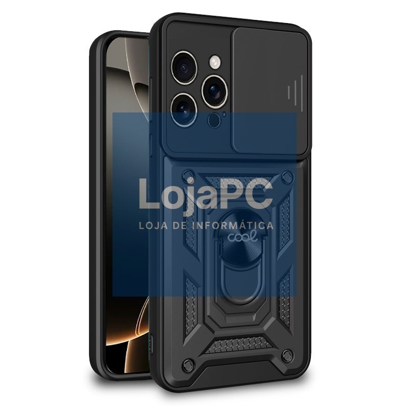 COOL Case for iPhone 16 Pro Hard Ring Black