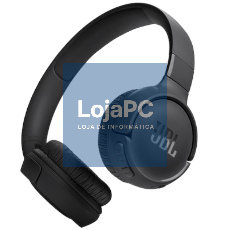 Auscultadores Sem Fios JBL Tune 520BT/ com Microfone/ Bluetooth/ Pretos