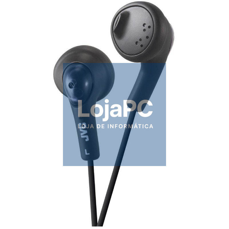 Auscultadores Intrauditivos JVC HA-F160-B-E/ Jack 3.5/ Pretos