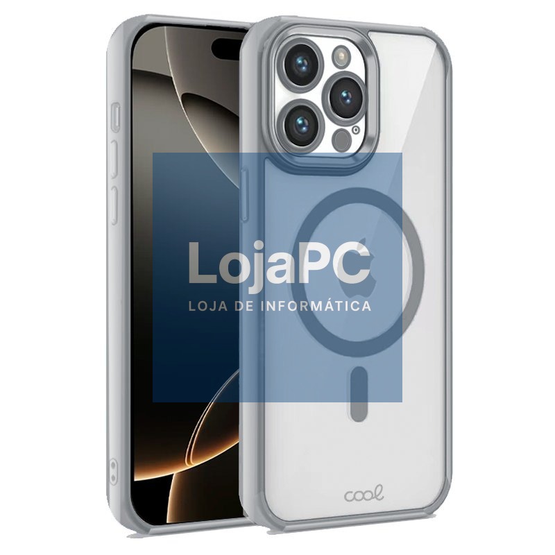 COOL Case for iPhone 16 Pro Magnetic Silver Edge